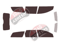 Kit film teinté Volvo V50 Break 5 portes (2004 - 2012)