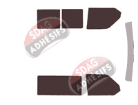 Kit film teinté Volkswagen Transporter T4 (4) Utilitaire 4/5/6 portes (1990 - 2003)