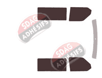 Kit film teinté Volkswagen Transporter T4 (4) Utilitaire 4/5/6 portes (1990 - 2003)