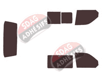 Kit film teinté Volkswagen Transporter T5 (5) Utilitaire 4 portes (2003 - 2015) Kit film teinté Volkswagen Transporter T5 (5) Utilitaire 4 portes (2003 - 2015)