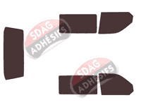 Kit film teinté Volkswagen Transporter T5 (5) Utilitaire 4 portes (2003 - 2015) Kit film teinté Volkswagen Transporter T5 (5) Utilitaire 4 portes (2003 - 2015)