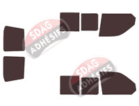 Kit film teinté Volkswagen Transporter T5 (5) Utilitaire 6 portes (2003 - 2015) Kit film teinté Volkswagen Transporter T5 (5) Utilitaire 6 portes (2003 - 2015)