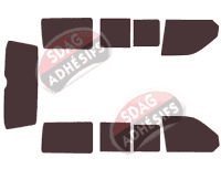 Kit film teinté Volkswagen Transporter T5 (5) Court 5 portes (2003 - 2015) Kit film teinté Volkswagen Transporter T5 (5) Court 5 portes (2003 - 2015)