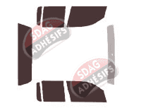 Kit film teinté Volkswagen Amarok (1) Pick-up 4 portes (2010 - 2020) Kit film teinté Volkswagen Amarok (1) Pick-up 4 portes (2010 - 2020)