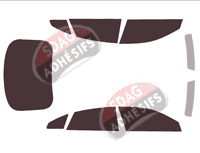 Kit film teinté Volkswagen Arteon Berline 4 portes (depuis 2017)