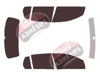 Kit film teinté Volkswagen Golf (5) 5 portes (2003 - 2009) Kit film teinté Volkswagen Golf (5) 5 portes (2003 - 2009)