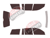 Kit film teinté Volkswagen Golf (4) Variant Break 5 portes (1998 - 2006) Kit film teinté Volkswagen Golf (4) Variant Break 5 portes (1998 - 2006)