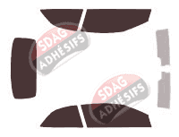 Kit film teinté Volkswagen Golf (6) Cabriolet 2 portes (2011 - 2017) Kit film teinté Volkswagen Golf (6) Cabriolet 2 portes (2011 - 2017)