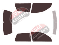 Kit film teinté Volkswagen Golf (4) 3 portes (1997 - 2004) Kit film teinté Volkswagen Golf (4) 3 portes (1997 - 2004)