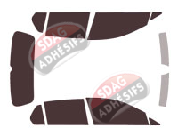 Kit film teinté Volkswagen Golf (8) 5 portes (depuis 2020) Kit film teinté Volkswagen Golf (8) 5 portes (depuis 2020)