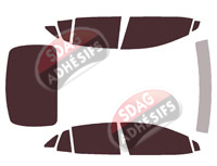 Kit film teinté Volkswagen id-5 (1) 5 portes (depuis 2023)