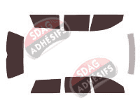 Kit film teinté Volkswagen Passat (5) Break 5 portes (1996 - 2001)