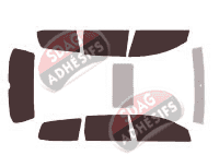 Kit film teinté Volkswagen Passat (6) Break 5 portes (2005 - 2010)