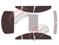 Kit film teinté Volkswagen Passat (6) CC Berline 4 portes (2008 - 2012) Kit film teinté Volkswagen Passat (6) CC Berline 4 portes (2008 - 2012)