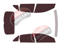 Kit film teinté Volkswagen Taigo (1) 5 portes (depuis 2021)