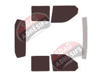Kit film teinté Volkswagen Transporter T5 (5) Crew Cab Pick-up 4 portes (2003 - 2015) Kit film teinté Volkswagen Transporter T5 (5) Crew Cab Pick-up 4 portes (2003 - 2015)
