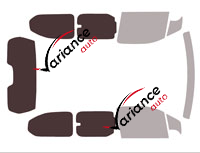 Glazing template - 3/4 rear kit - Peugeot Partner (3) Long 4-5 doors (since 2018) Glazing template - 3/4 rear kit - Peugeot Partner (3) Long 4-5 doors (since 2018)