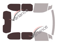 Glazing template - 3/4 rear kit - Peugeot Partner (3) Long 4-5 doors (since 2018) Glazing template - 3/4 rear kit - Peugeot Partner (3) Long 4-5 doors (since 2018)