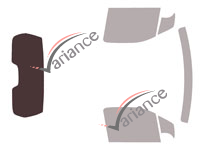 Glazing template - 3/4 rear kit - Opel Combo (D) Utility 4-5 doors (since 2018) Glazing template - 3/4 rear kit - Opel Combo (D) Utility 4-5 doors (since 2018)