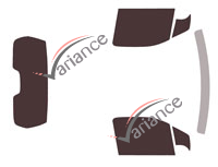Glazing template - 3/4 rear kit - Opel Combo (D) Utility 4-5 doors (since 2018) Glazing template - 3/4 rear kit - Opel Combo (D) Utility 4-5 doors (since 2018)