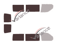 Gabarit vitrage - kit 3/4 arrière - Volkswagen Transporter T5 (5) Court 5 portes (2003 - 2015) Gabarit vitrage - kit 3/4 arrière - Volkswagen Transporter T5 (5) Court 5 portes (2003 - 2015)