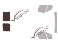 Gabarit vitrage - kit 3/4 arrière - Renault Trafic (2) Court/long Utilitaire 5 portes (2002 - 2015) Gabarit vitrage - kit 3/4 arrière - Renault Trafic (2) Court/long Utilitaire 5 portes (2002 - 2015)