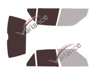 Template - 3/4 rear kit - Citroën Saxo 5 doors (1996 - 2003) Template - 3/4 rear kit - Citroën Saxo 5 doors (1996 - 2003)