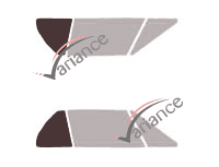 Mascherina per vetri - Kit 3/4 posteriore - Peugeot 306 (1) Cabriolet 2 porte (1993 - 2002) Mascherina per vetri - Kit 3/4 posteriore - Peugeot 306 (1) Cabriolet 2 porte (1993 - 2002)