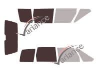 Mascherina per vetri - Kit 3/4 posteriore - Renault Espace (2) 5 porte (1991 - 1996) Mascherina per vetri - Kit 3/4 posteriore - Renault Espace (2) 5 porte (1991 - 1996)