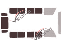 Gabarit vitrage - kit 3/4 arrière - Land Rover Defender (1) Pick-up 3 portes (1983 - 2017) Gabarit vitrage - kit 3/4 arrière - Land Rover Defender (1) Pick-up 3 portes (1983 - 2017)