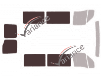 Glazing template - 3/4 rear kit - Renault Master (2) Short 5 doors (1997 - 2010) Glazing template - 3/4 rear kit - Renault Master (2) Short 5 doors (1997 - 2010)