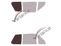 Glazing template - 3/4 rear kit - Peugeot 205 (1) Cabriolet 2 doors (1983 - 1999) Glazing template - 3/4 rear kit - Peugeot 205 (1) Cabriolet 2 doors (1983 - 1999)