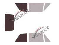 Glazing template - 3/4 rear kit - Volkswagen Golf (1) Cabriolet 2 doors (1979 - 1993) Glazing template - 3/4 rear kit - Volkswagen Golf (1) Cabriolet 2 doors (1979 - 1993)