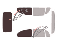 Glazing template - 3/4 rear kit - Volkswagen Beetle (1) 2 doors (1965 - 1989) Glazing template - 3/4 rear kit - Volkswagen Beetle (1) 2 doors (1965 - 1989)