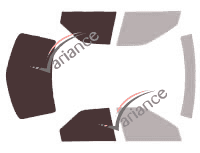 Glazing template - 3/4 rear kit - Citroën Xantia 5 doors (1993 - 2002) Glazing template - 3/4 rear kit - Citroën Xantia 5 doors (1993 - 2002)