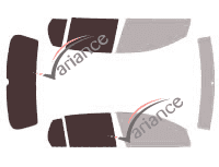 Glazing template - kit 3/4 rear - Volkswagen Golf (6) 5 portes (2008 - 2012) Glazing template - kit 3/4 rear - Volkswagen Golf (6) 5 portes (2008 - 2012)
