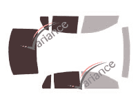 Plantilla de acristalamiento - Kit 3/4 trasero - Volkswagen Phaeton (2) Berlina de 4 puertas (2009 - 2016) Plantilla de acristalamiento - Kit 3/4 trasero - Volkswagen Phaeton (2) Berlina de 4 puertas (2009 - 2016)