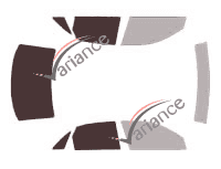 Glazing template - 3/4 rear kit - Seat Exeo (1) 4-door sedan (2008 - 2014) Glazing template - 3/4 rear kit - Seat Exeo (1) 4-door sedan (2008 - 2014)