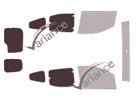 Mascherina per vetri - Kit 3/4 posteriore - Peugeot Bipper (1) 6 porte (dal 2008) Mascherina per vetri - Kit 3/4 posteriore - Peugeot Bipper (1) 6 porte (dal 2008)