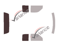 Glazing template - 3/4 rear kit - Dodge Ram (2) Ext - Cab 2-door Pick-up (1993 - 2002) Glazing template - 3/4 rear kit - Dodge Ram (2) Ext - Cab 2-door Pick-up (1993 - 2002)