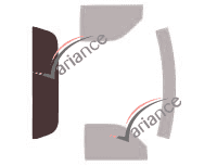 Glazing template - 3/4 rear kit - Dodge Ram (2) Simple Cab Pick-up 2 doors (1993 - 2002) Glazing template - 3/4 rear kit - Dodge Ram (2) Simple Cab Pick-up 2 doors (1993 - 2002)