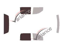 Glazing template - 3/4 rear kit - Dodge Ram (3) Mega Cab Pick-up 4 doors (2002 - 2008) Glazing template - 3/4 rear kit - Dodge Ram (3) Mega Cab Pick-up 4 doors (2002 - 2008)