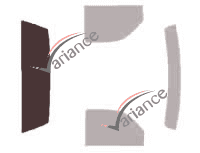 Glazing template - 3/4 rear kit - Gmc Sierra (2) Simple Cab Pick-up 2 doors (1999 - 2006) Glazing template - 3/4 rear kit - Gmc Sierra (2) Simple Cab Pick-up 2 doors (1999 - 2006)