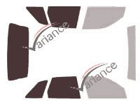 Mascherina per vetri - kit 3/4 posteriore - Seat Ibiza (2) 5 porte (1993 - 1999) Mascherina per vetri - kit 3/4 posteriore - Seat Ibiza (2) 5 porte (1993 - 1999)