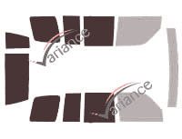 Plantilla de acristalamiento - Kit 3/4 trasero - Holden Jackaroo & monterrey 5 puertas (1991 - 2003) Plantilla de acristalamiento - Kit 3/4 trasero - Holden Jackaroo & monterrey 5 puertas (1991 - 2003)
