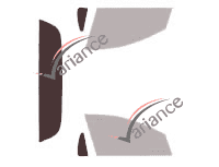 Sagoma di vetratura - Kit 3/4 posteriore - Holden Ute Pick-up 2 porte (2007 - 2017) Sagoma di vetratura - Kit 3/4 posteriore - Holden Ute Pick-up 2 porte (2007 - 2017)