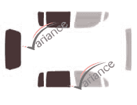 Mascherina per vetri - Kit 3/4 posteriore - Holden Agila A 5 porte (2000 - 2008) Mascherina per vetri - Kit 3/4 posteriore - Holden Agila A 5 porte (2000 - 2008)