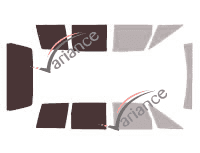 Mascherina per vetri - kit 3/4 posteriore - Renault Espace (1) Fase 1 5 porte (1984 - 1988) Mascherina per vetri - kit 3/4 posteriore - Renault Espace (1) Fase 1 5 porte (1984 - 1988)