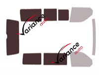 Gabarit vitrage - kit 3/4 arrière - Volkswagen Transporter T6 California (6) Avec Store Extérieur Integré 4 portes (depuis 2015) Gabarit vitrage - kit 3/4 arrière - Volkswagen Transporter T6 California (6) Avec Store Extérieur Integré 4 portes (depuis 2015)