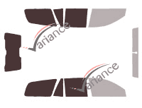 Glazing template - 3/4 rear kit - Isuzu Axiom 5 doors (2002 - 2004) Glazing template - 3/4 rear kit - Isuzu Axiom 5 doors (2002 - 2004)